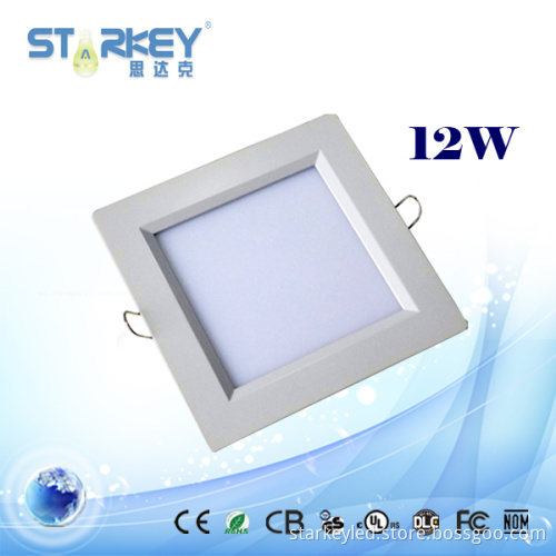 High Quality Square 12W LED Panel Light with CE, RoHS, LVD